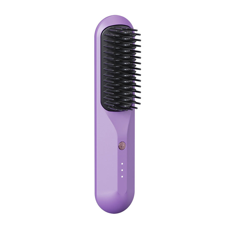 Negative Ion Wireless Portable Hair Straightening Comb