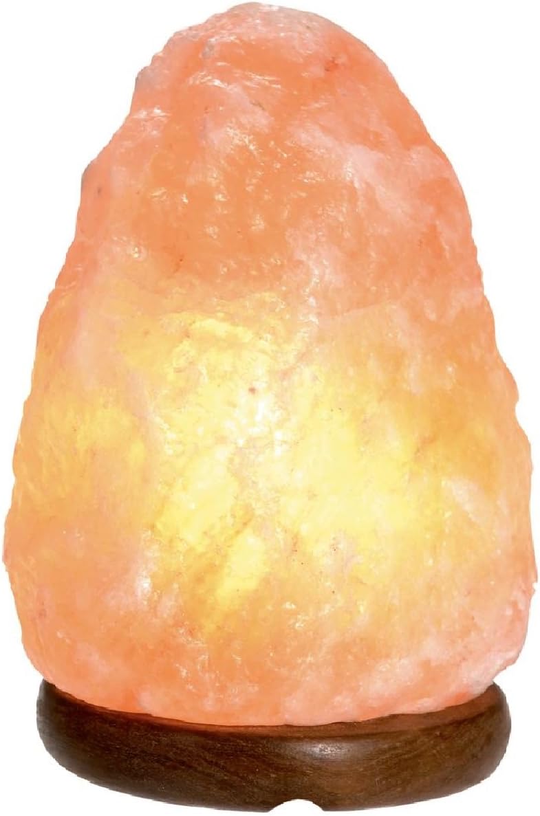 Natural Himalayan Rock Salt Lamp – Authentic & Hand-Carved - SHOP GENIE