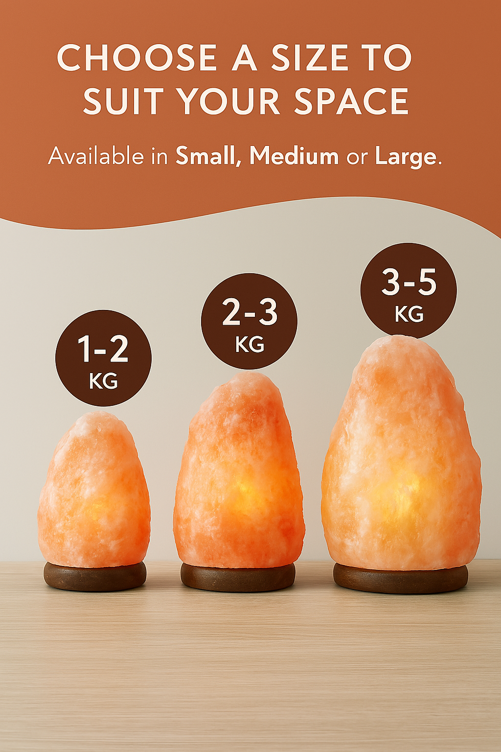 Natural Himalayan Rock Salt Lamp – Authentic & Hand-Carved - SHOP GENIE