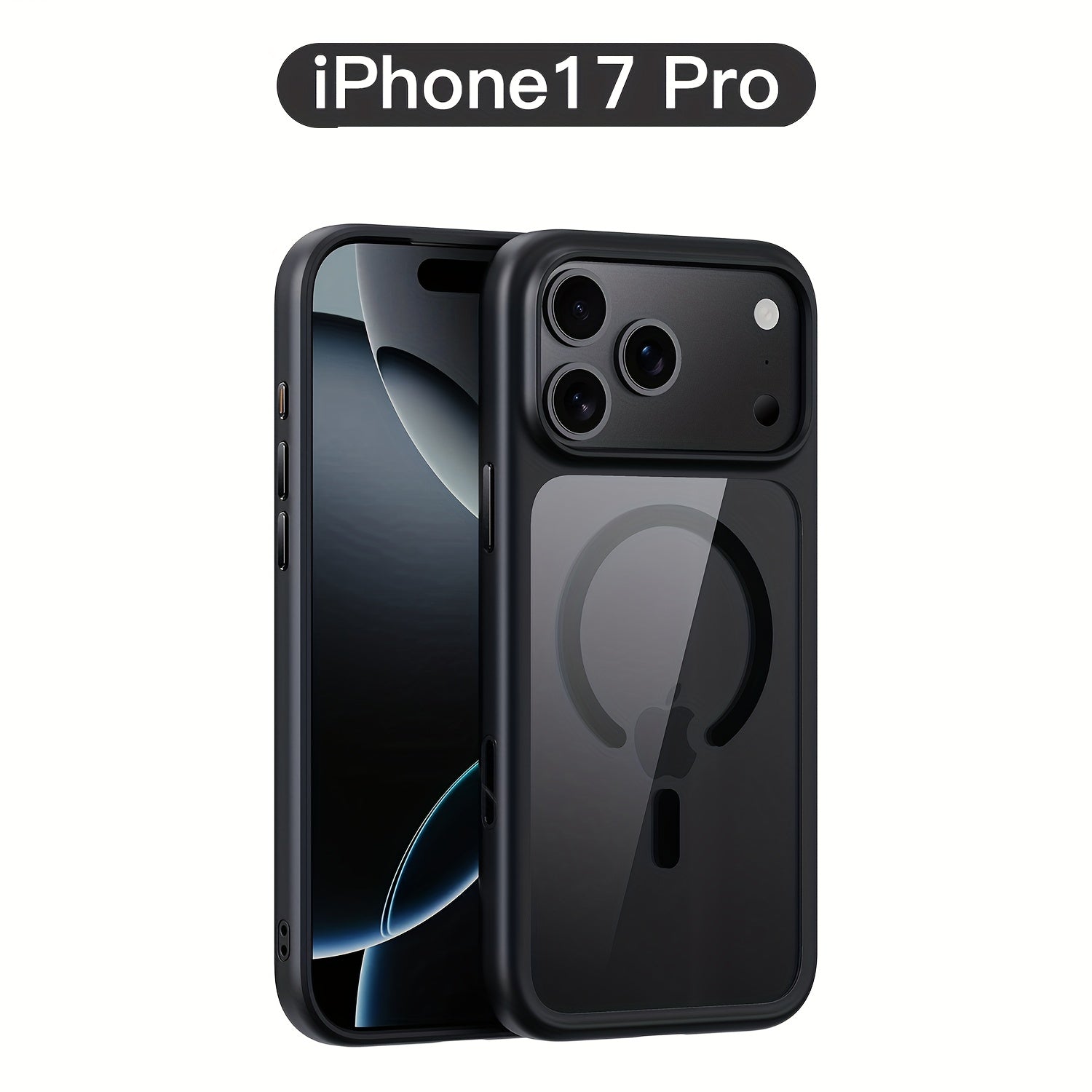 Skin-Feel Case for The New for iphone 17, Featuring a Magnetic Protective Cover