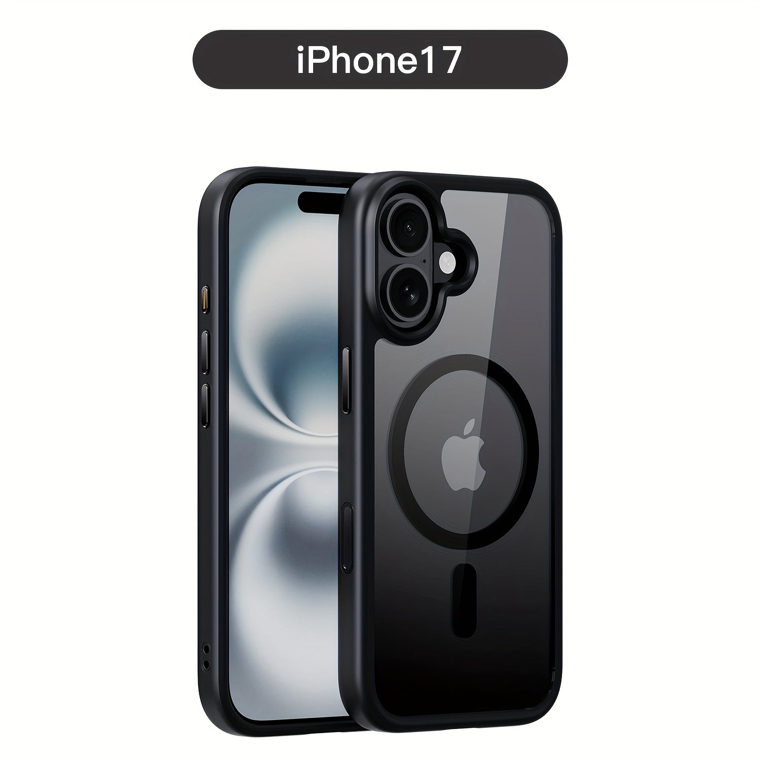 Skin-Feel Case for The New for iphone 17, Featuring a Magnetic Protective Cover