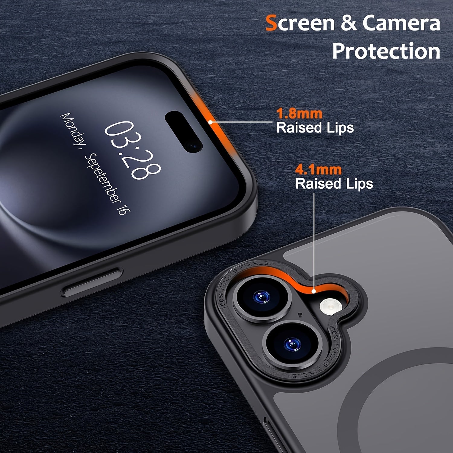 Skin-Feel Case for The New for iphone 17, Featuring a Magnetic Protective Cover