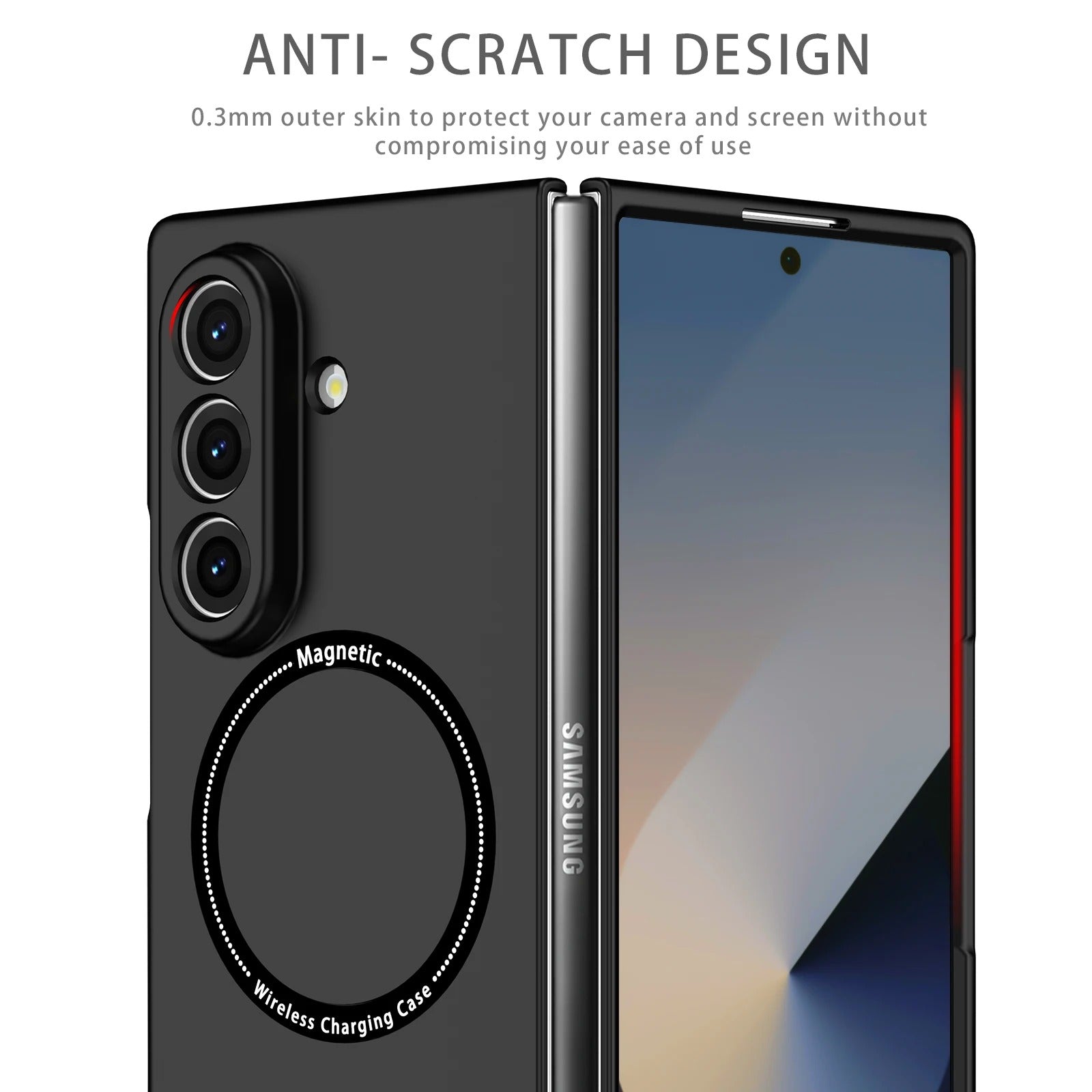 Hard PC Magnetic Phone Case for Samsung Galaxy Z Fold 7 5G